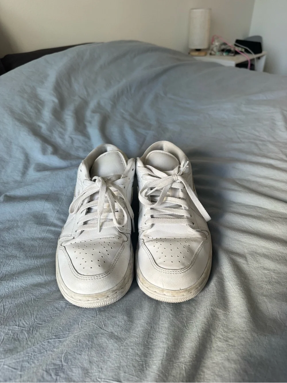Nike White Low-Top Air Jordan